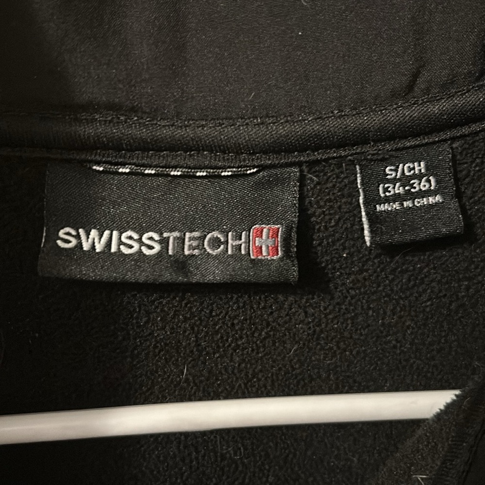 Swiss Tech Black Soft Shell Jacket - image 2